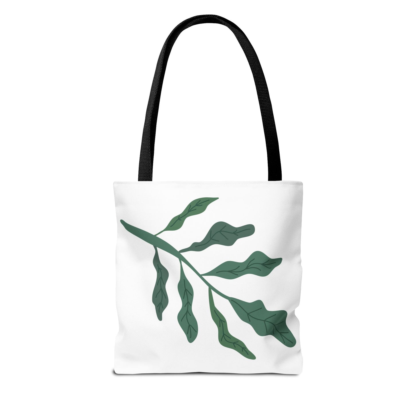 Patriotic Love Leaf Print Tote Bag | Eco-Friendly Shopping, Summer Outings, Gift for Her, Weekend Essentials, Beach Bag