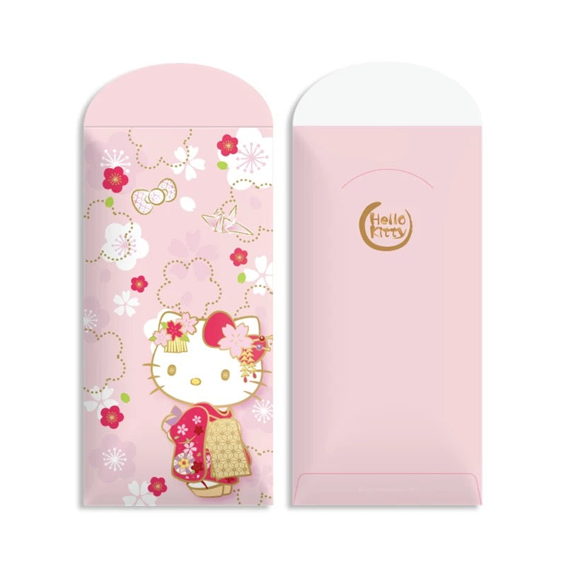 Pack of 10pcs ε Sanrio Official Hello Kitty εηΊΈιΉ€ Wedding Chinese New Year Red Envelope Lucky Money Personalized Gift Packet