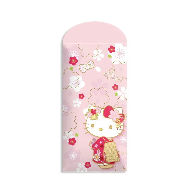 Pack of 10pcs ε Sanrio Official Hello Kitty εηΊΈιΉ€ Wedding Chinese New Year Red Envelope Lucky Money Personalized Gift Packet