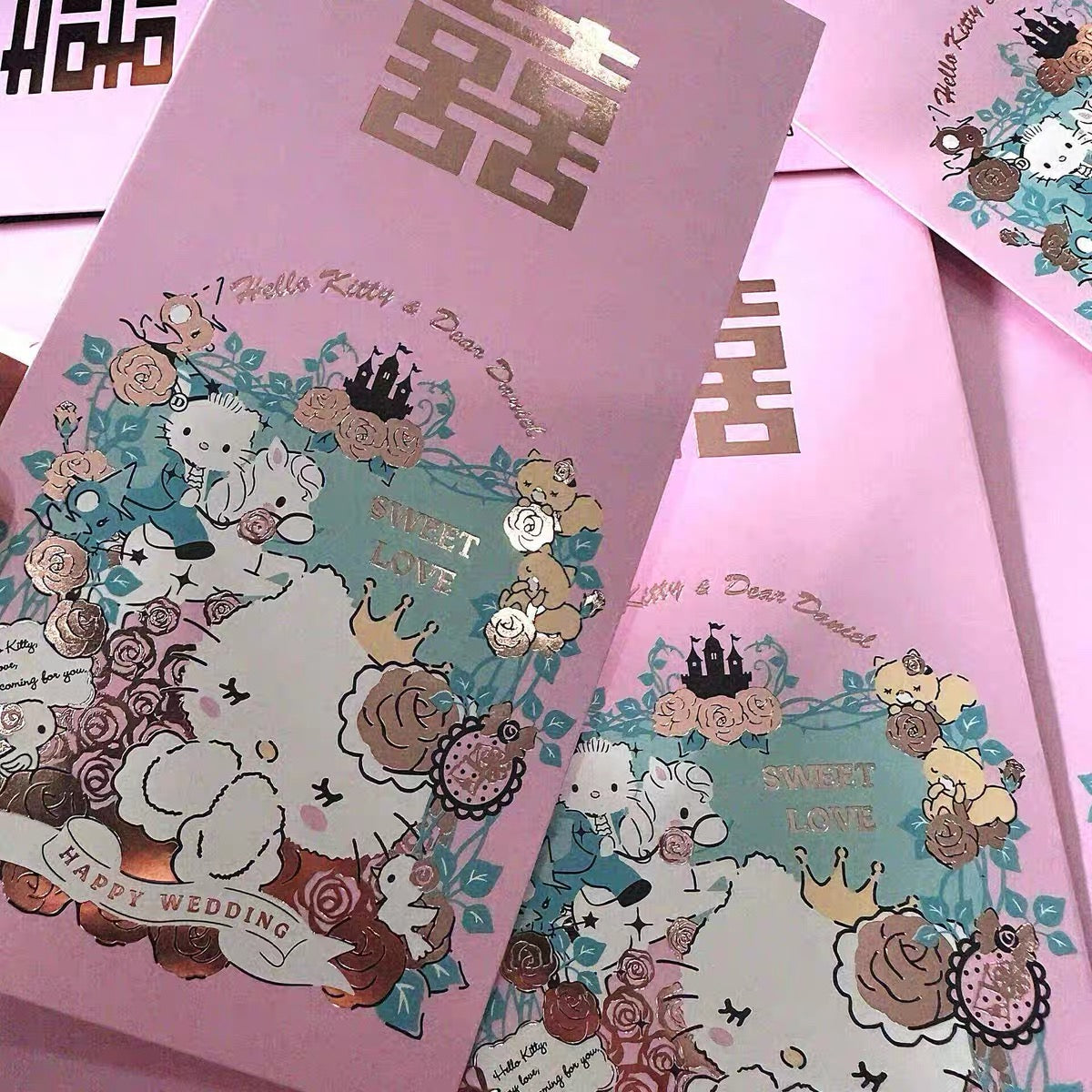 Pack of 10pcs ε Sanrio Official Hello Kitty ε Wedding Chinese New Year Red Envelope Lucky Money Personalized Gift Packet