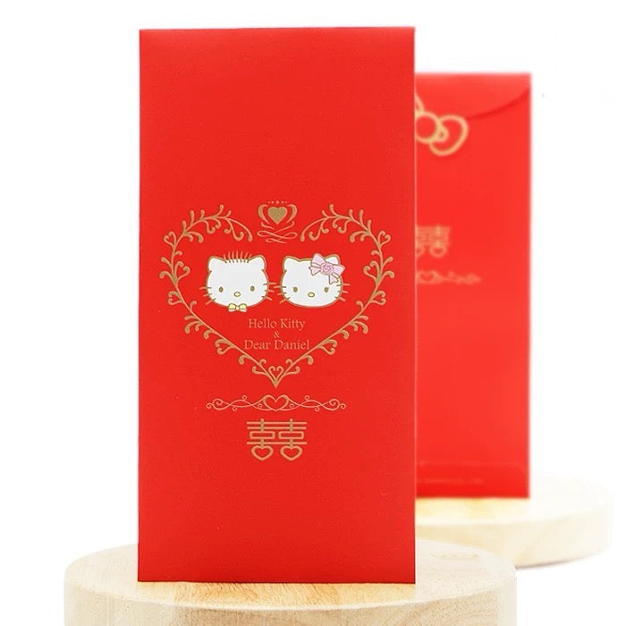 Pack of 10pcs ε Sanrio Official Hello Kitty ε Wedding Chinese New Year Red Envelope Lucky Money Personalized Gift Packet