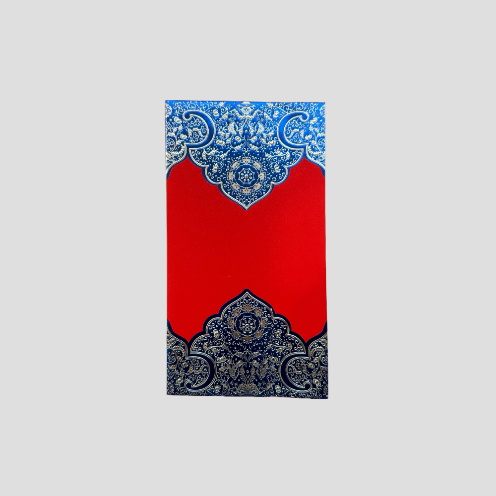 Custom 100pcs Fixed Template Red Envelope with Logo | Text | Surname | Red Envelope Lucky Money Personalized Gifts Packet for Wedding | Business | Birthday Party | Events