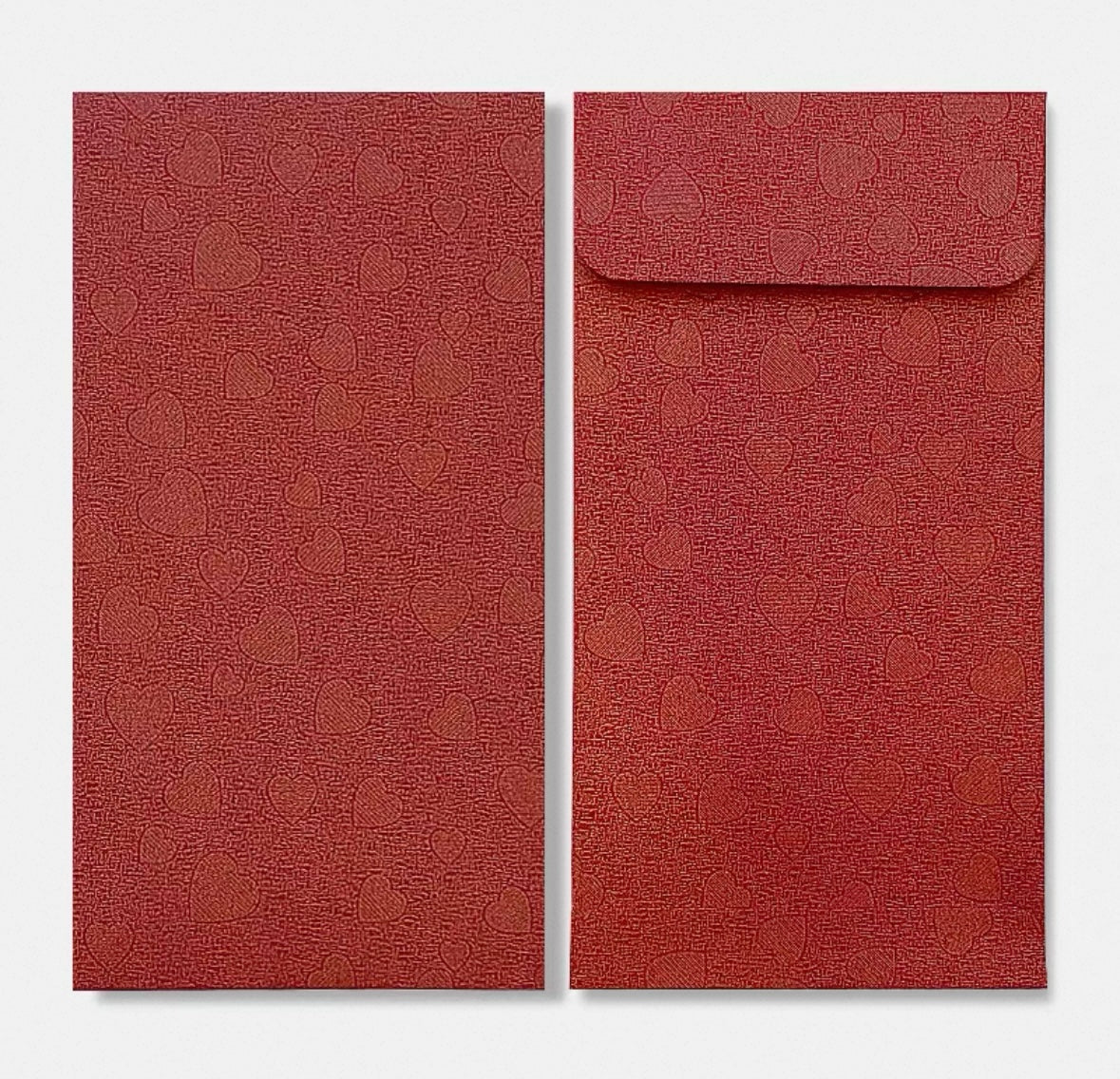 Custom 100pcs Fixed Template 120g Soft Paper Red Envelope Lucky Money Personalized Gift Packet for Wedding | Surname | Business | Celebration