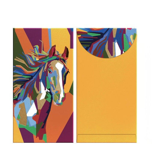 2026 Custom 200pcs Red Envelope Year of the Horse Gold Foil Lucky Money Gift Packet for Business | New Year | Event | Opening Ceremony