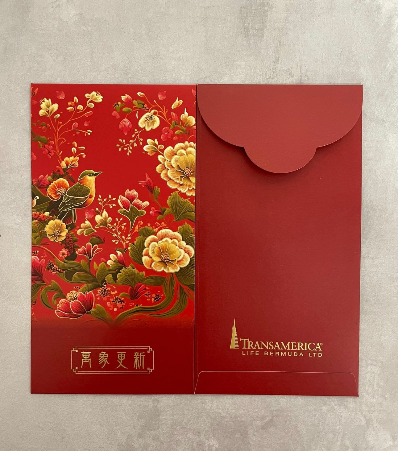 Custom 150 Boxes High-end for Business | Brand Designer Order Red Envelopes with Gold Foiled Embossed Lucky Money Personalized Gift Packet