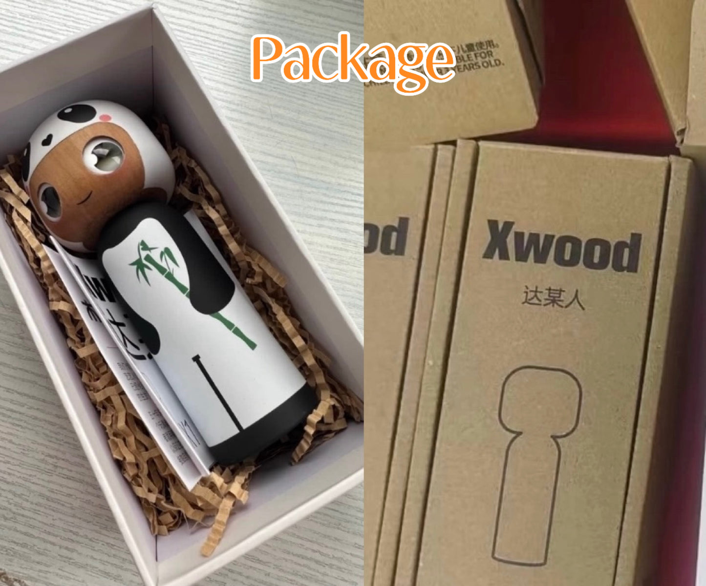 Constellation Series Wooden Trendy Dolls Handmade by Traditional Chinese Carpenters(副本)