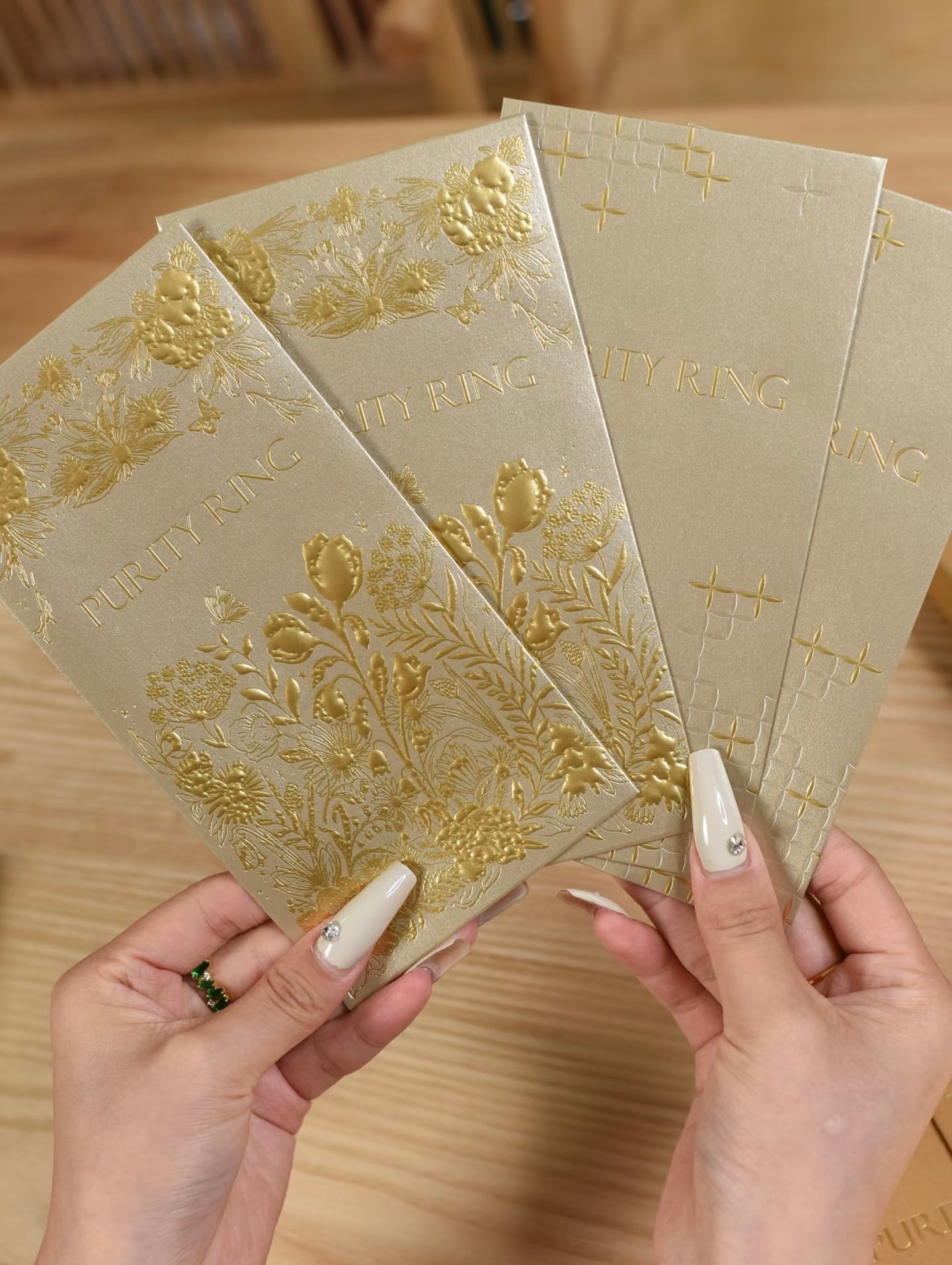 Custom 100 Boxes High-end for Business Order Red Envelopes with Gold Foiled Embossed Lucky Money Personalized Gift Packet