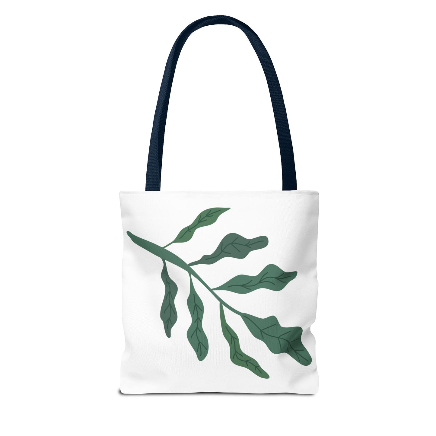 Patriotic Love Leaf Print Tote Bag | Eco-Friendly Shopping, Summer Outings, Gift for Her, Weekend Essentials, Beach Bag