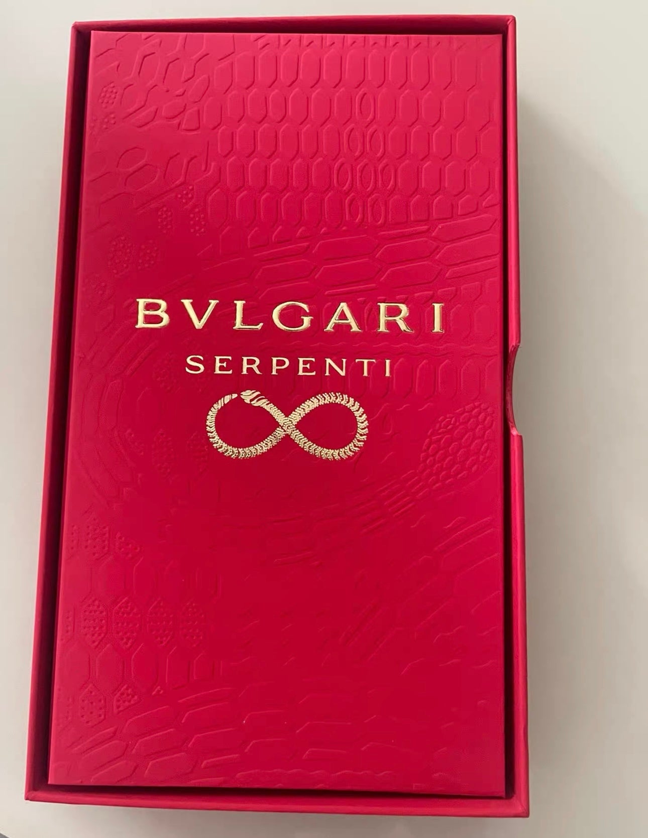 Gift Box of 10pcs High-end Designer Brand BVLGARI New Year of the Snake Lucky Money Packet Red Envelope