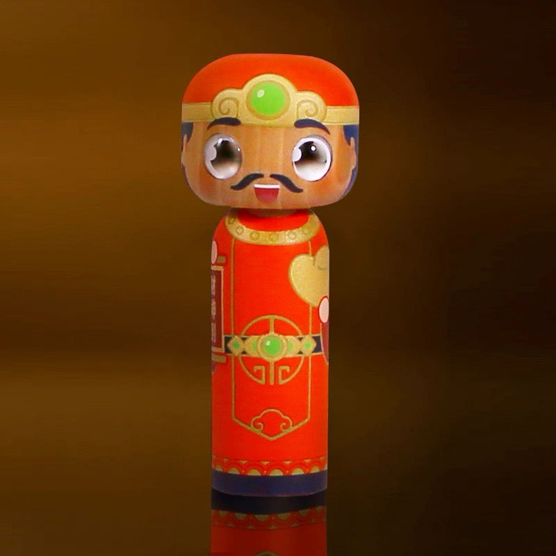 Traditional Chinese Characters Series Wooden Trendy Dolls