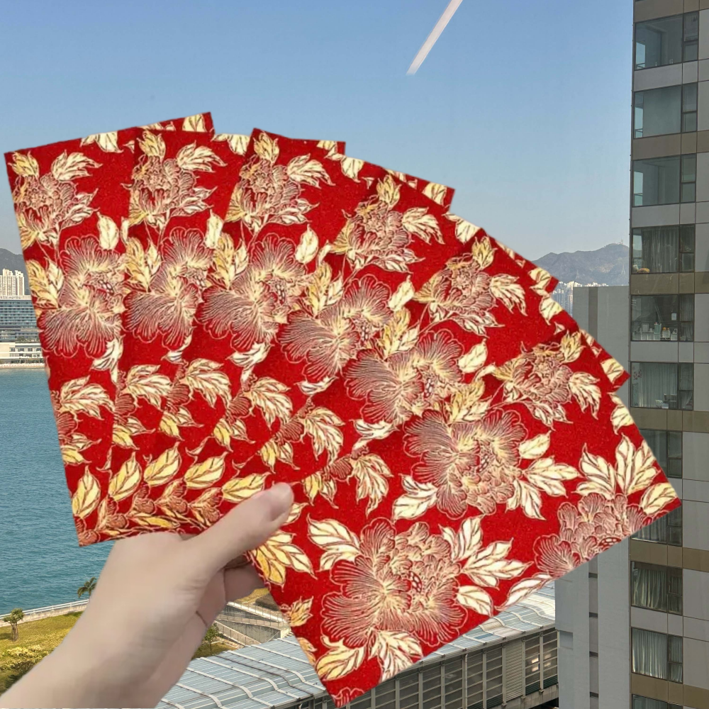 Pack of 30pcs Luxe Chinese New Year Gold Foil θ±ιε―貴 Red Envelope Lucky Money Personalized Gift PacketοΌε―ζ¬οΌ