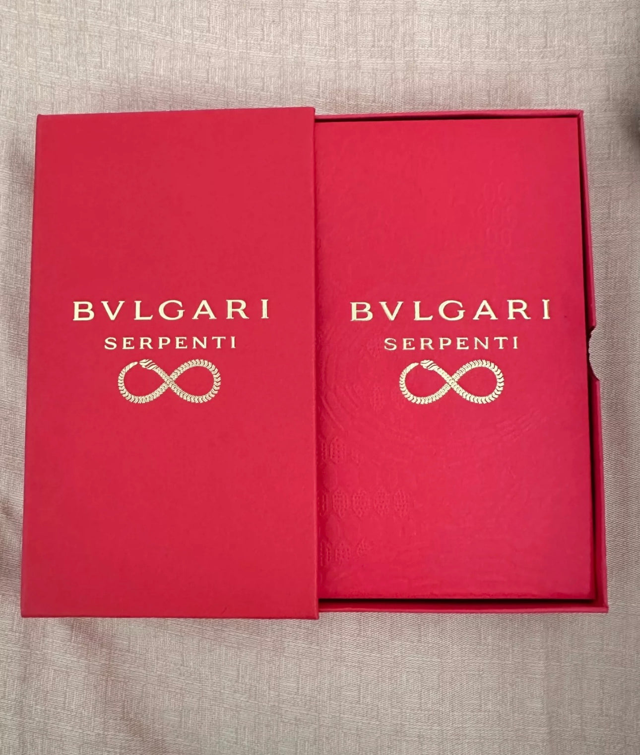 Gift Box of 10pcs High-end Designer Brand BVLGARI New Year of the Snake Lucky Money Packet Red Envelope