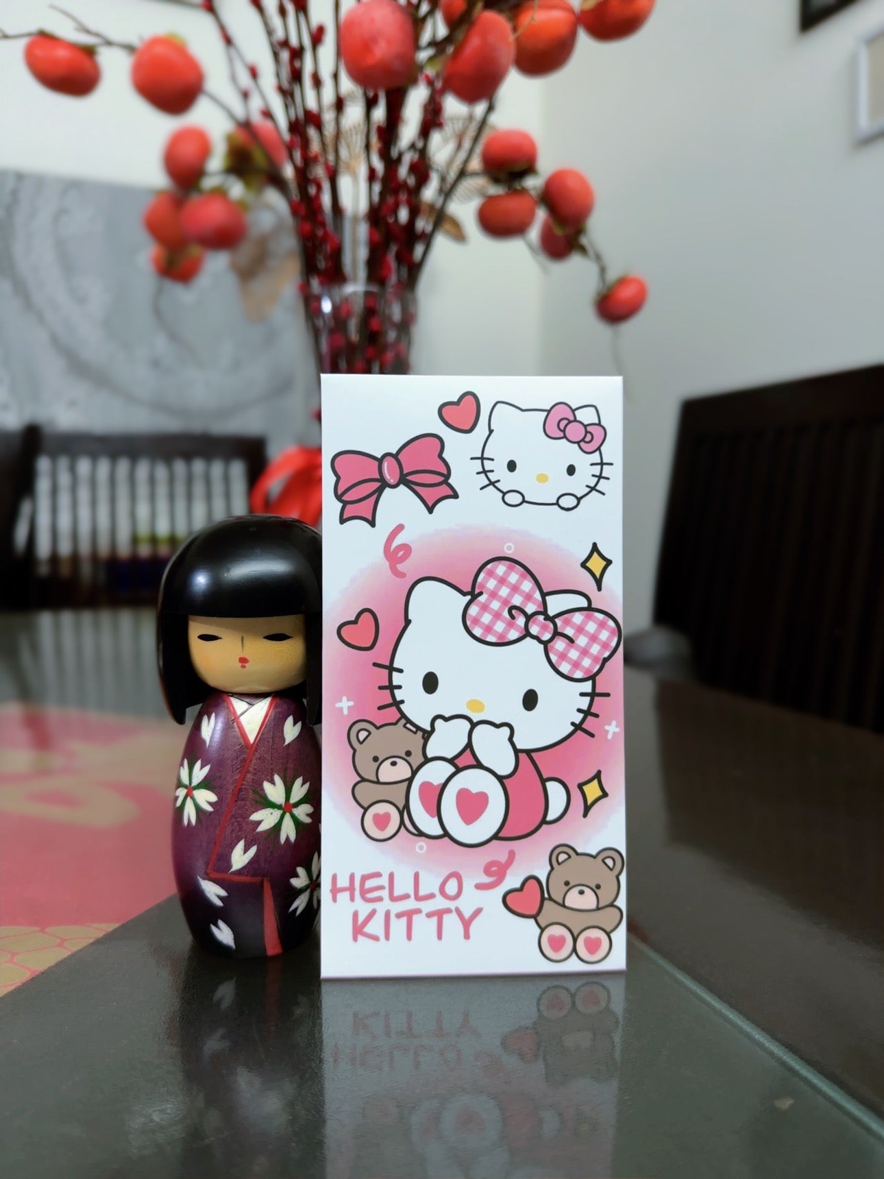 Pack of 10pcs Sanrio Official Hello Kitty Wedding Chinese New Year Red Envelope Lucky Money Personalized Gift Packet