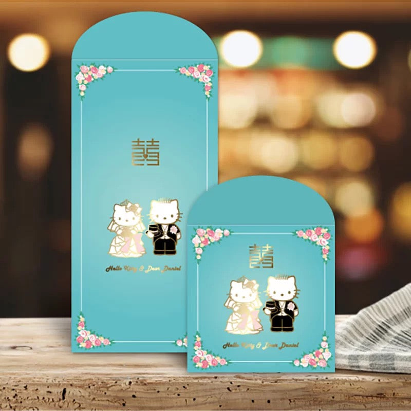 Pack of 10pcs Sanrio Official Hello Kitty ε Red Envelope Lucky Money Gift Packet