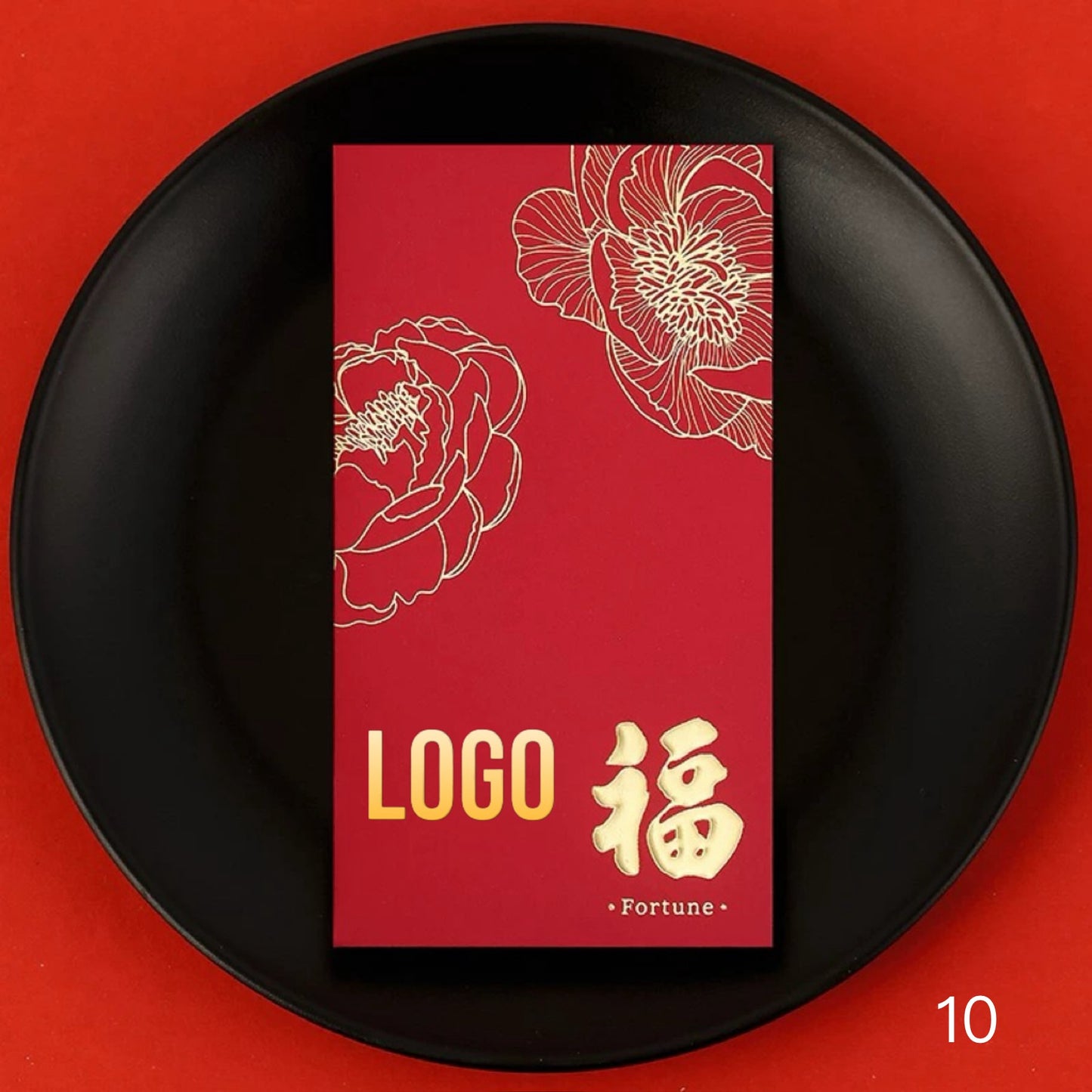 Fast Turnaround Custom 100pcs Fixed Template Red Envelope Lucky Money Personalized Gift Packet for Wedding | Surname | Business | Celebration