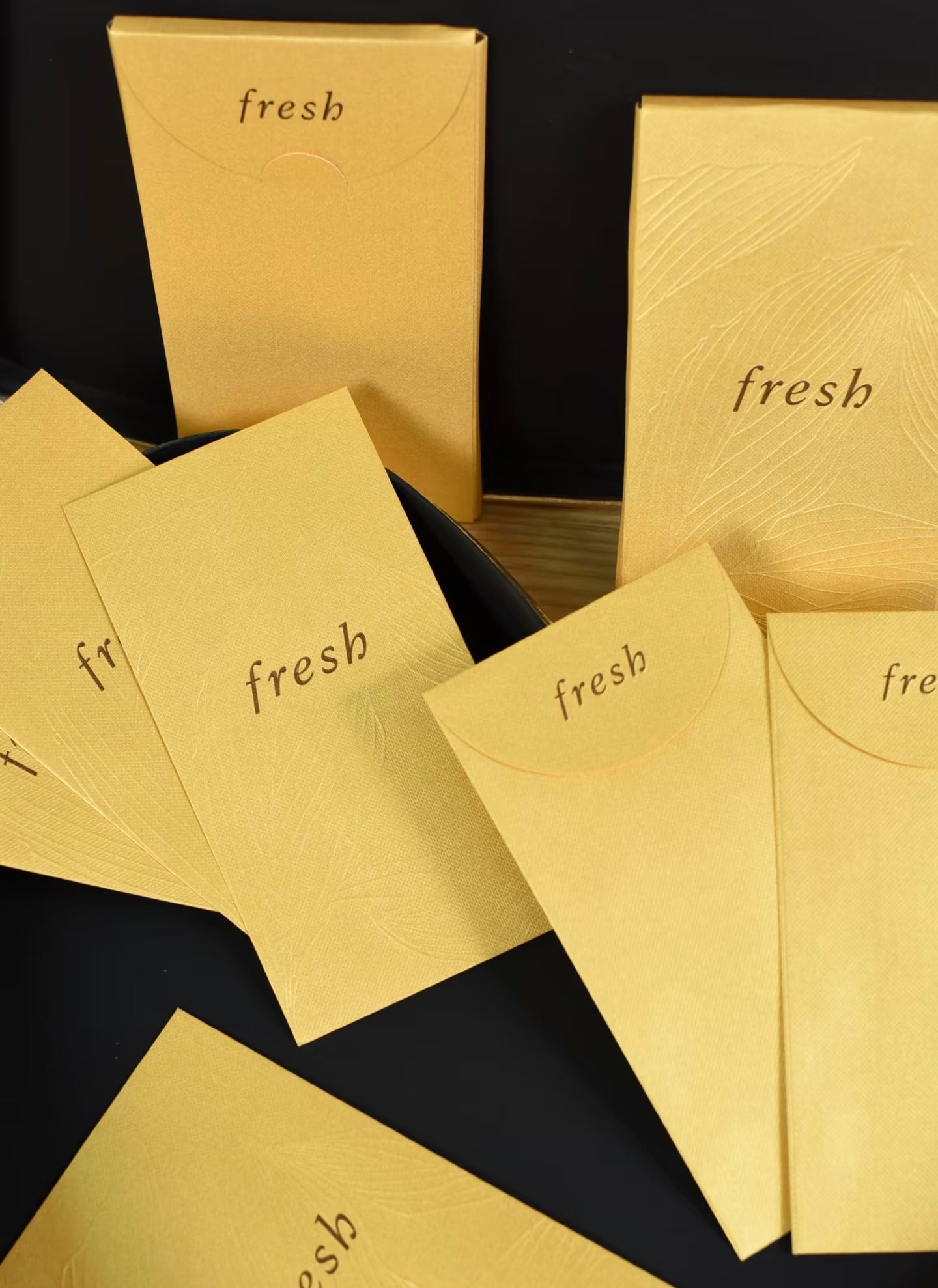 Custom 200 Boxes High-end for Business (Brand Designer) Order Red Envelopes with Gold Foiled Embossed Lucky Money Personalized Gift Packet