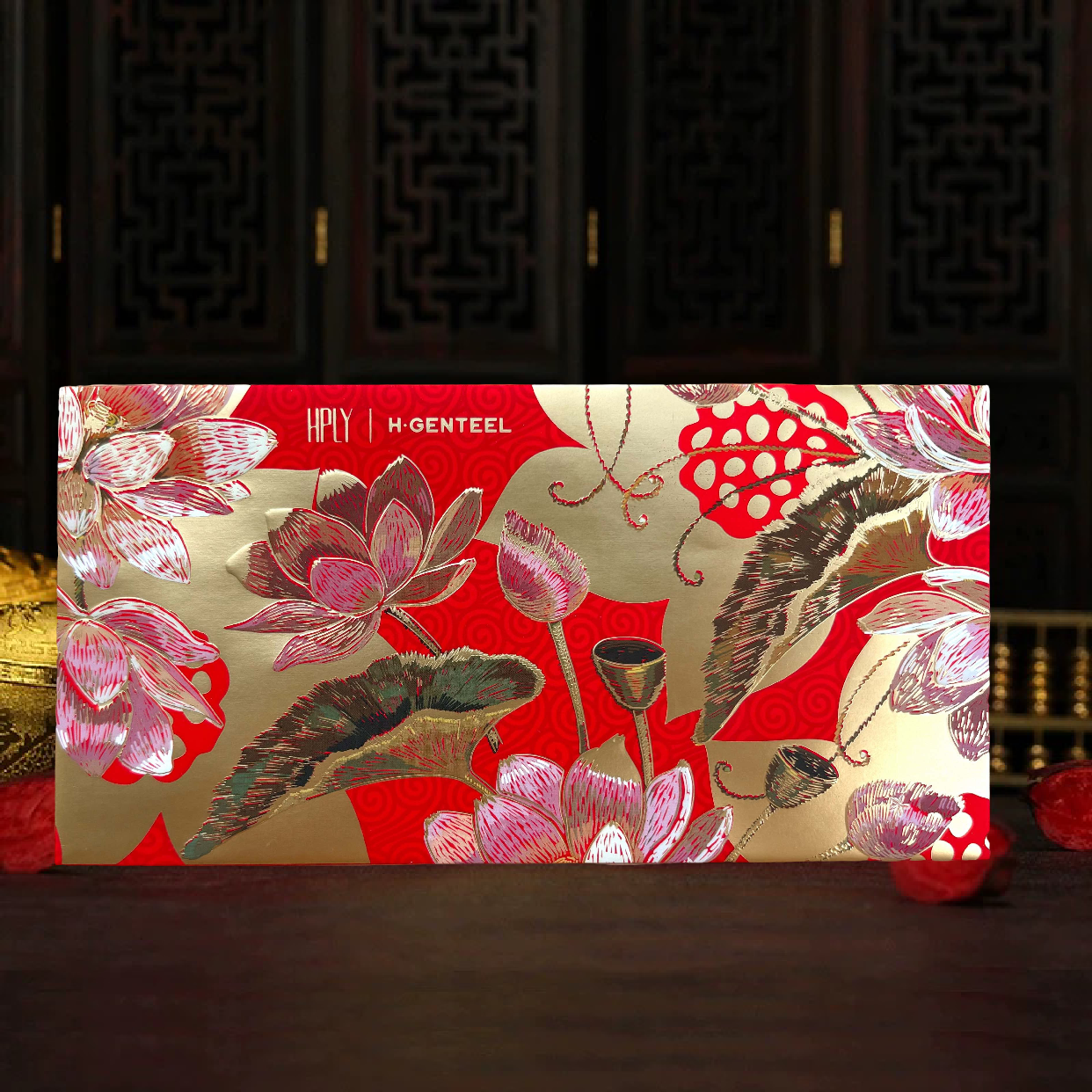 Gift Box of 30pcs High-end Designer Brand New Year Lucky Money Blossoms Red Envelope