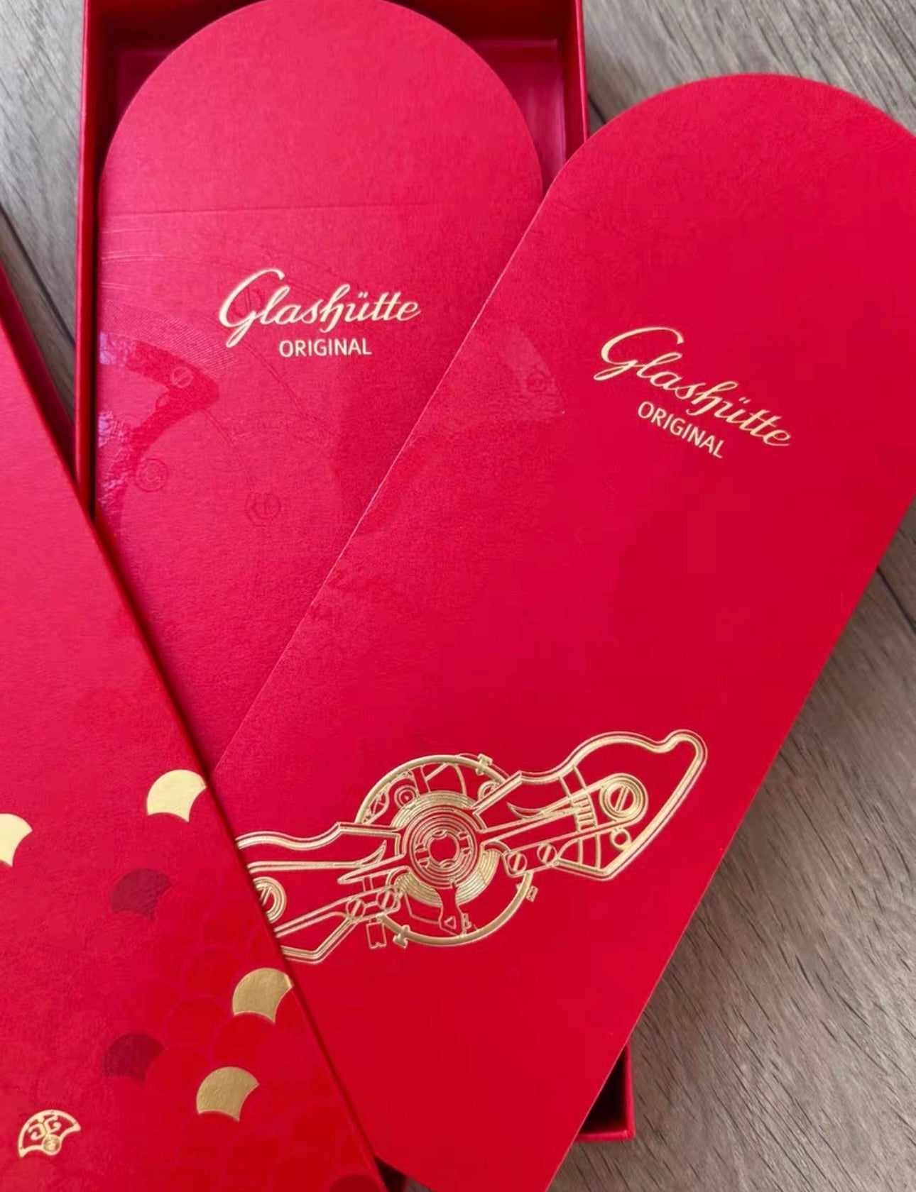 Gift Box of 10pcs High-end Designer Brand New Year Lucky Money Packet Red Envelope