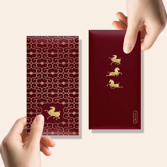 Pack of 16pcs 2026 Year of the Horse | New Year Red Envelope | Lucky Money Packet