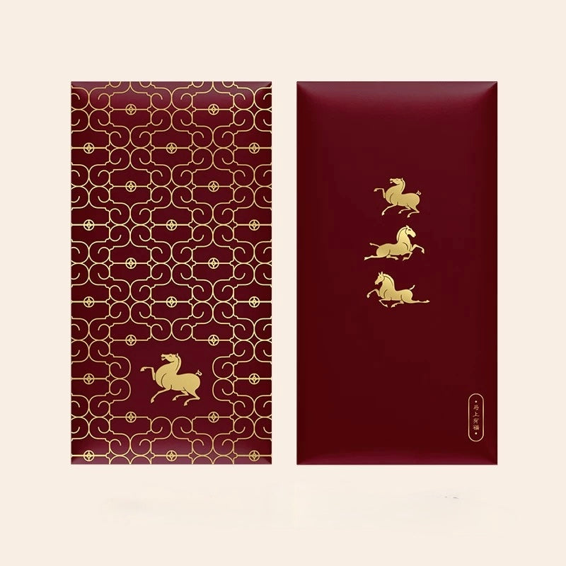 Pack of 16pcs 2026 Year of the Horse | New Year Red Envelope | Lucky Money Packet