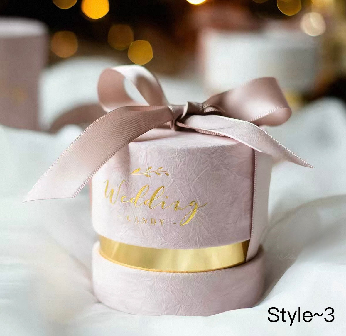 10pcs Gold Foiled Sugar Box Wedding Candy Handbag | Love Forever | Thank You Gift Bag | Birthday Gift Holder