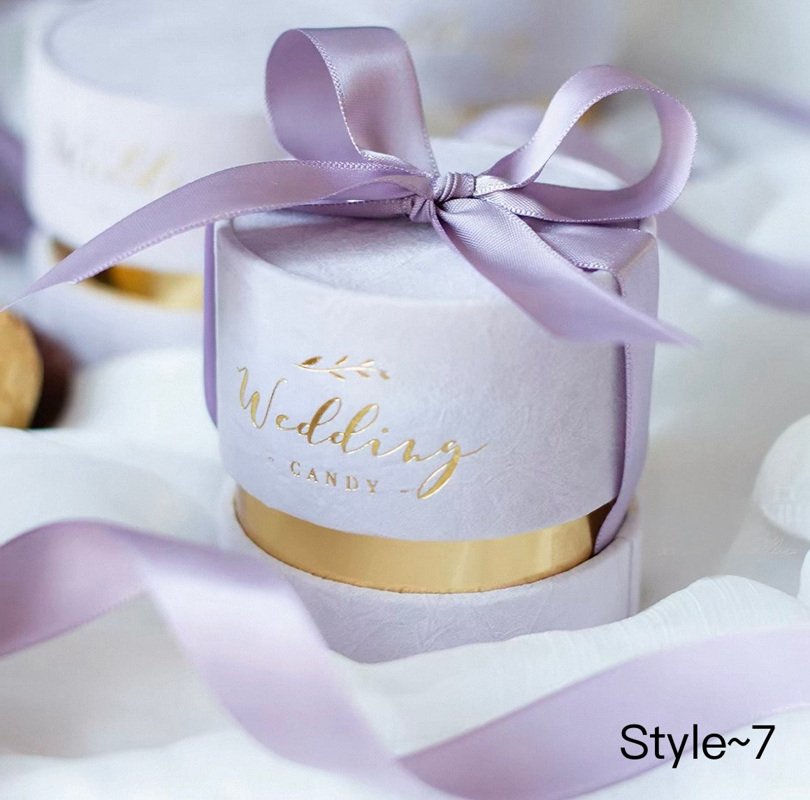 10pcs Gold Foiled Sugar Box Wedding Candy Handbag | Love Forever | Thank You Gift Bag | Birthday Gift Holder