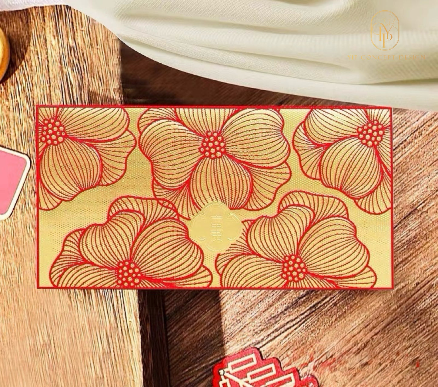 Pack of 18pcs Color Embossed Foiled High-end Creative Red Envelope Lucky Money Gifts Packet Chinese New Year of the Horse can Custom
