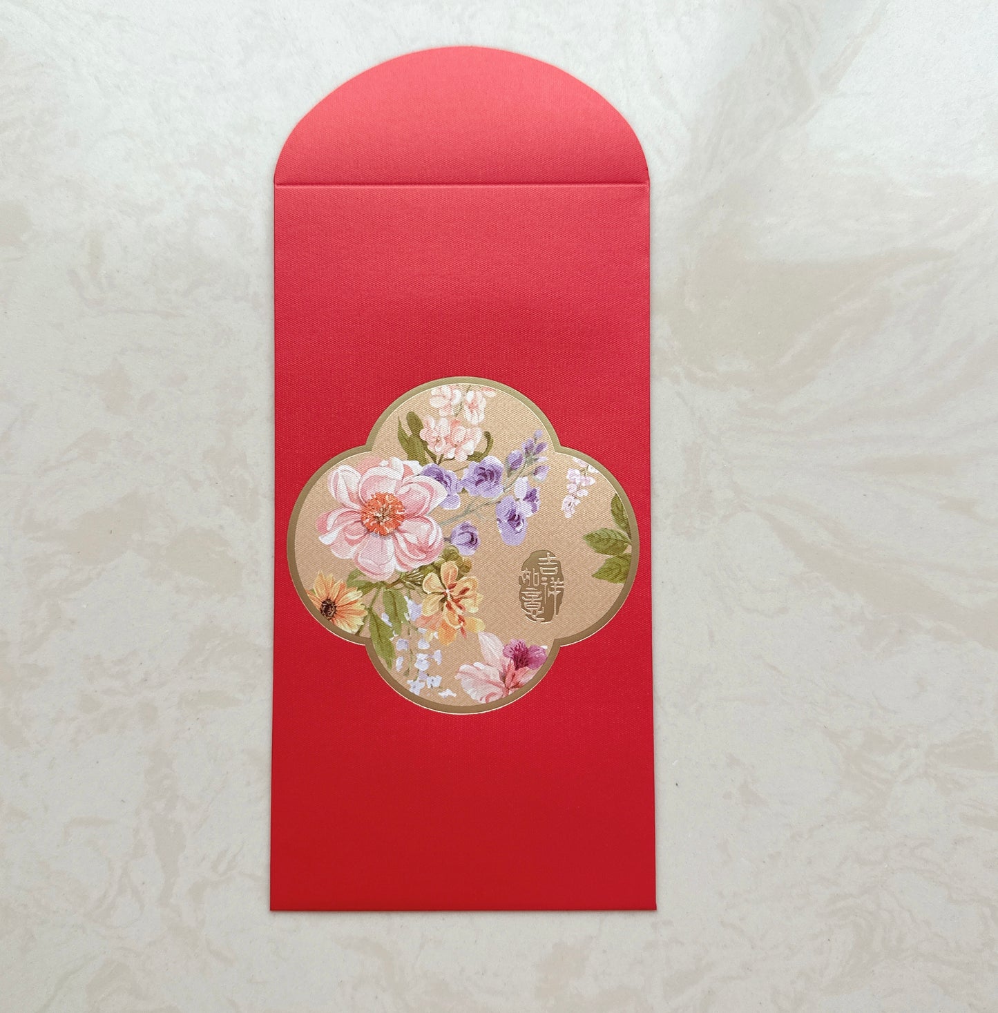 Pack of 100pcs Gold Foiled Red Envelope Lucky Money Gifts Packet for Chinese New Year | Wedding