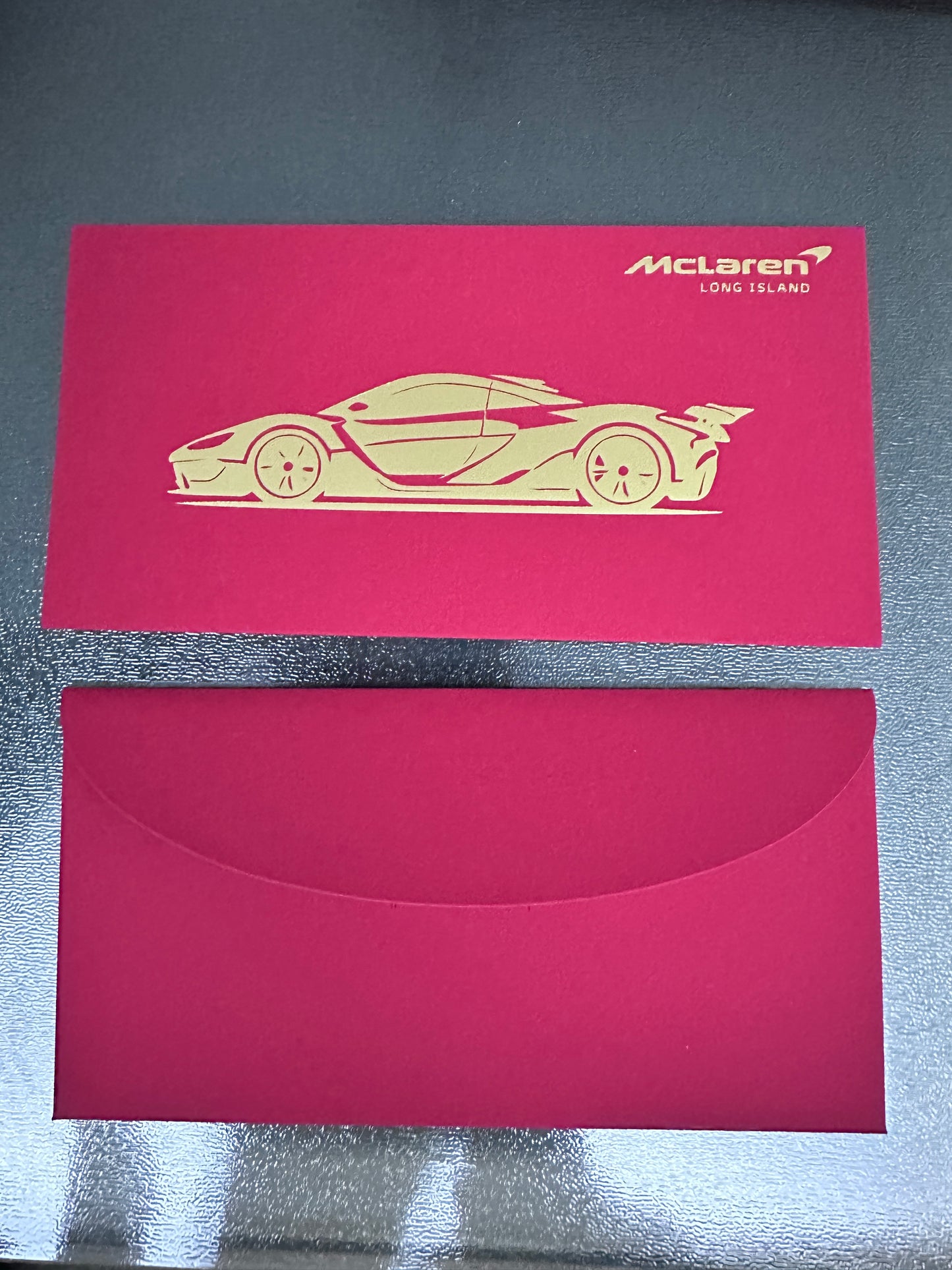 One Sample Box of 8pcs - Customized Red Envelope Gift Boxes For a Certain Car Brand (AM)