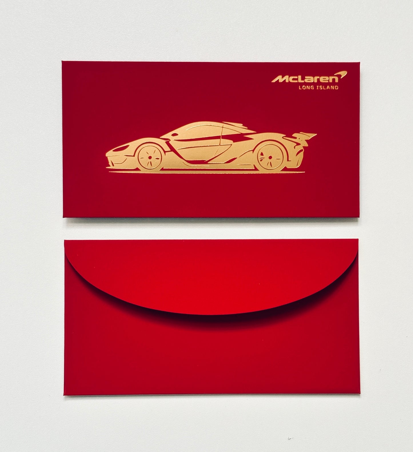 One Sample Box of 8pcs - Customized Red Envelope Gift Boxes For a Certain Car Brand (AM)
