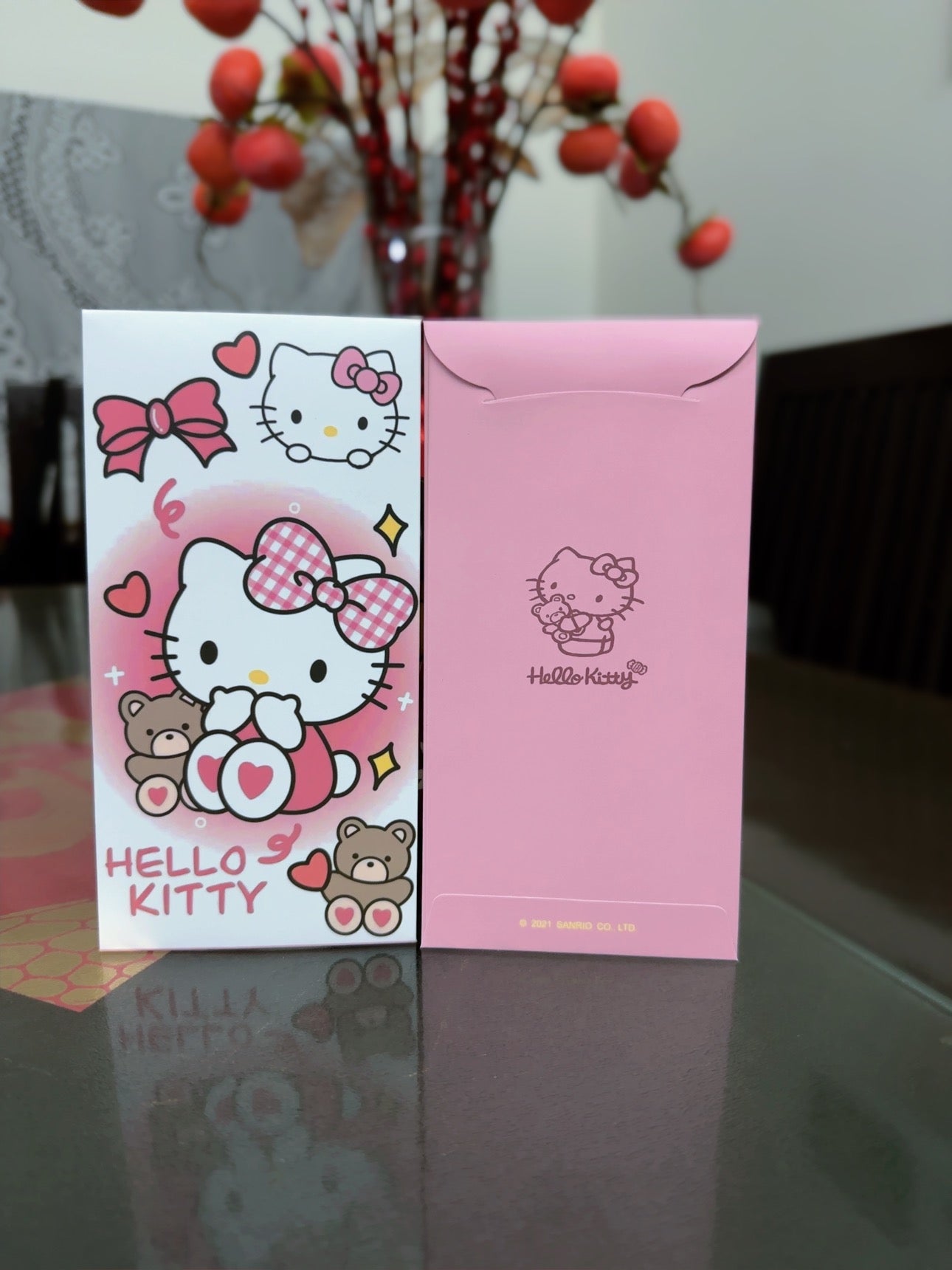 Pack of 10pcs Sanrio Official Hello Kitty Wedding Chinese New Year Red Envelope Lucky Money Personalized Gift Packet