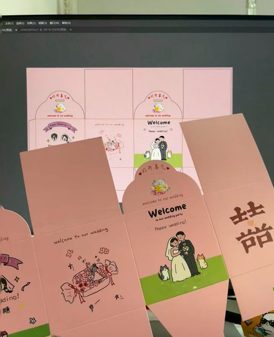 Design & Make CandyBox | Vintage Hand - drawn Illustration Home Decor Aromatherapy