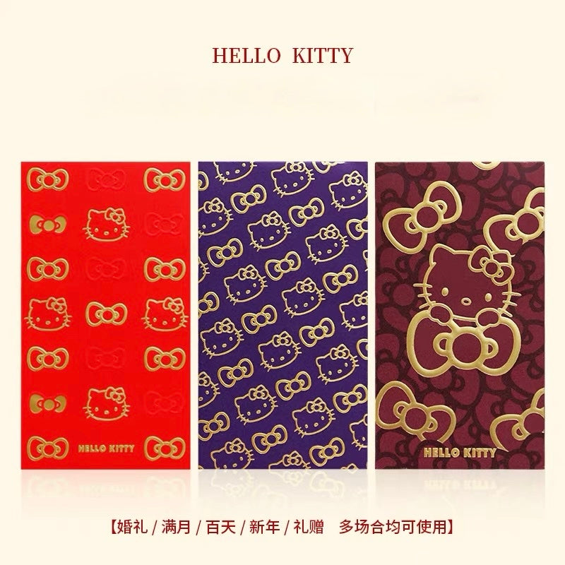 Sanrio Official Hello Kitty Gift Box of 30pcs Holiday Lucky Money Gift Packet 2026 New