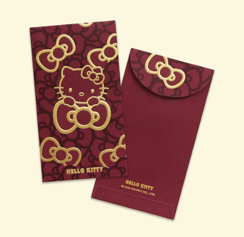 Sanrio Official Hello Kitty Gift Box of 30pcs Holiday Lucky Money Gift Packet 2026 New