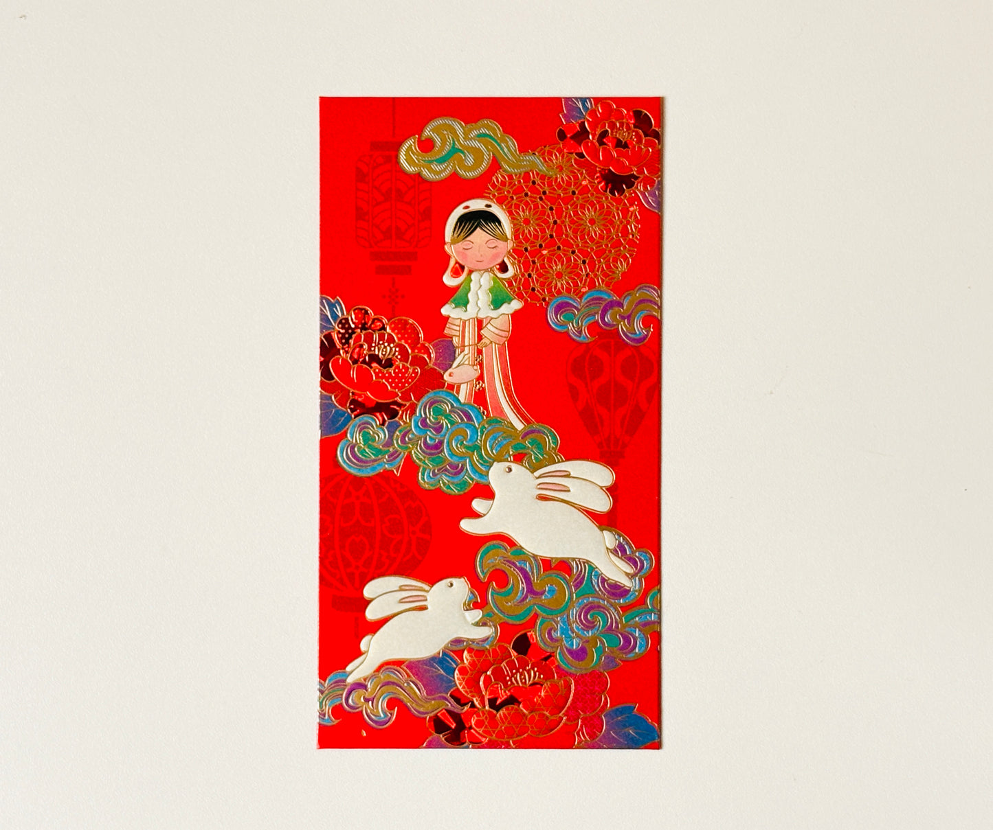 Gift Box of 6pcs Buddhist Aphorism Series 佛语 - Traditional Chinese Red Envelopes Lucky Money Gift Packet