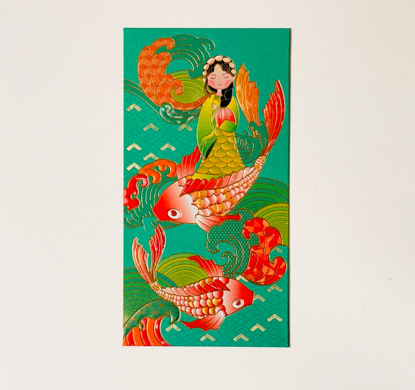 Gift Box of 6pcs Buddhist Aphorism Series 佛语 - Traditional Chinese Red Envelopes Lucky Money Gift Packet