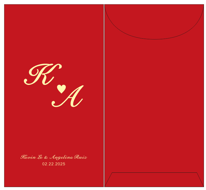 Custom 100pcs Red Envelope with Logo or Text Limited Printing Range (60*130mm≈2.4*5.1in) Red Envelope Lucky Money Personalized Gifts Packet