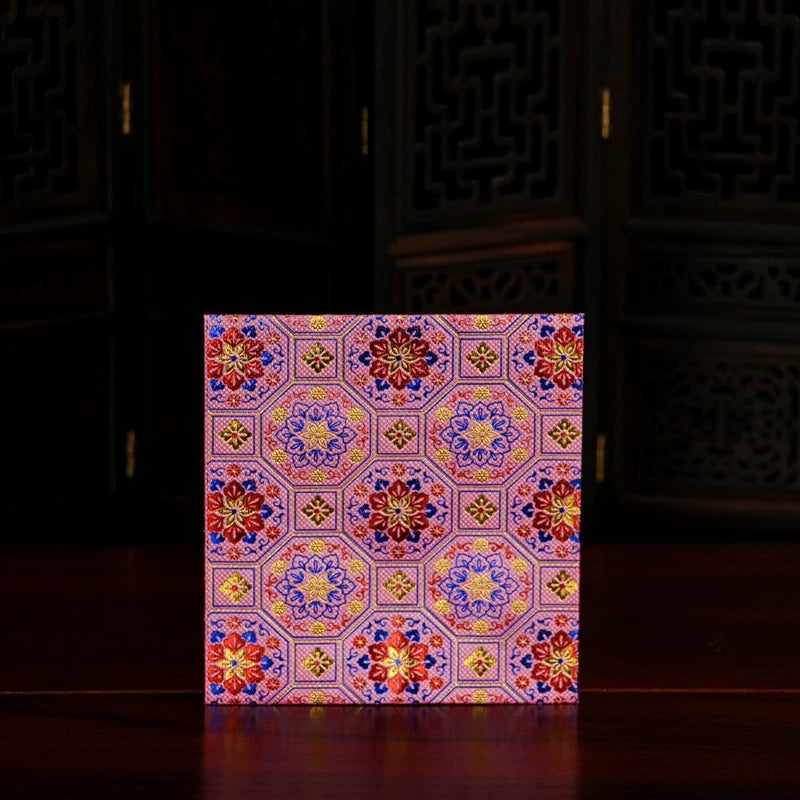 Pack of 25pcs Gold Foil 花花世界 Red Envelopes for New Year | Wedding | Bless | Moving Lucky Money Gift Packet
